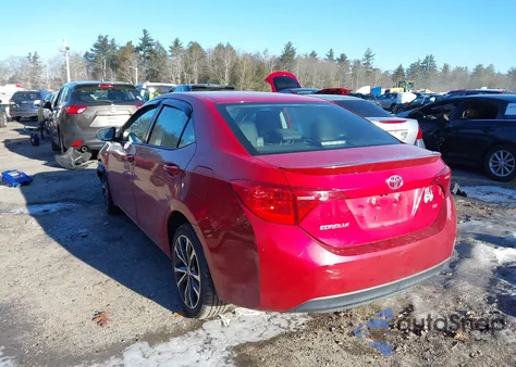 2018 Toyota Corolla Se z USA, uszkodzony, nr VIN 2T1BURHE0JC020337